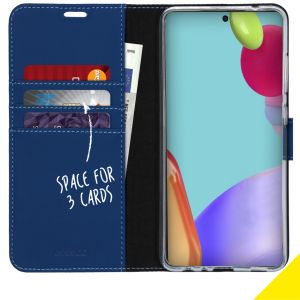 Accezz Wallet Softcase Bookcase Samsung Galaxy A52(s) (5G/4G) - Donkerblauw