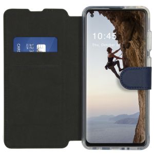 Accezz Xtreme Wallet Bookcase Samsung Galaxy A21s - Donkerblauw