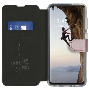 Accezz Xtreme Wallet Bookcase Samsung Galaxy A21s - Rosé Goud