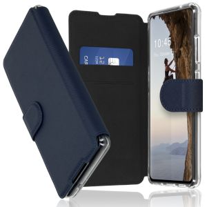 Accezz Xtreme Wallet Bookcase Samsung Galaxy S21 - Donkerblauw