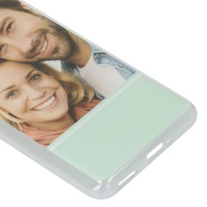 Ontwerp je eigen OnePlus 8T gel hoesje - Transparant
