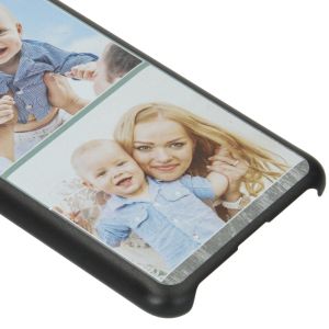 Ontwerp je eigen Samsung Galaxy A02s hardcase hoesje - Zwart