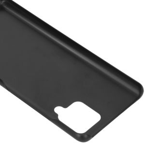 Ontwerp je eigen Samsung Galaxy A42 hardcase hoesje - Zwart
