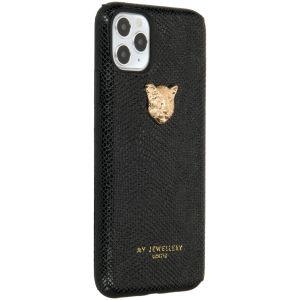 My Jewellery Tiger Softcase Backcover iPhone 11 Pro Max - Zwart