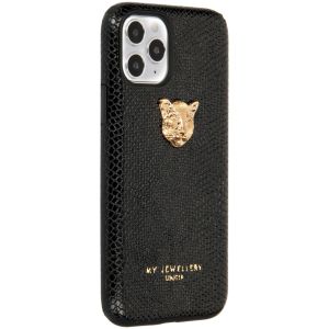 My Jewellery Tiger Softcase Backcover iPhone 11 Pro - Zwart