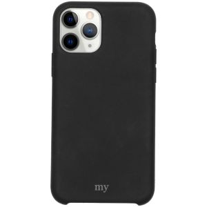 My Jewellery Silicone Backcover iPhone 11 Pro - Zwart