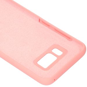 My Jewellery Silicone Backcover Samsung Galaxy S8 - Roze
