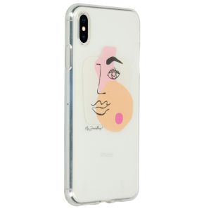 My Jewellery Design Backcover iPhone Xs Max - Face Transparent