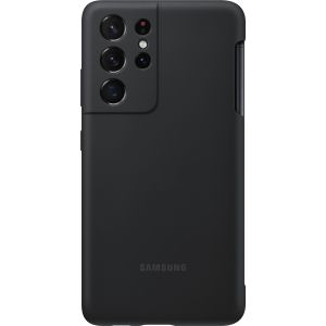 Samsung Originele Silicone Backcover + S Pen Galaxy S21 Ultra - Zwart