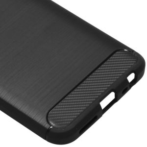 Brushed Backcover Xiaomi Redmi 8 - Zwart