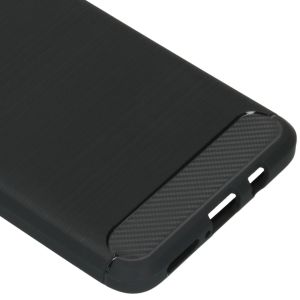 Brushed Backcover Xiaomi Mi 10T Lite - Zwart