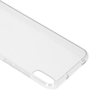 Softcase Backcover Xiaomi Redmi 9A - Transparant
