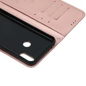 Mandala Bookcase Xiaomi Redmi Note 7 (Pro) - Roze