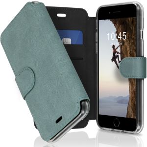 Accezz Xtreme Wallet Bookcase iPhone SE (2022 / 2020) / 8 / 7 - Lichtblauw