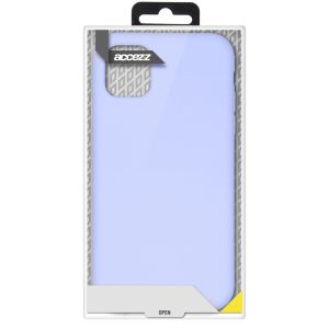 Accezz Liquid Silicone Backcover Galaxy S21 Plus - Paars