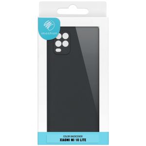 iMoshion Color Backcover Xiaomi Mi 10 Lite - Zwart