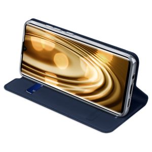 Dux Ducis Slim Softcase Bookcase Xiaomi Mi Note 10 Lite - Donkerblauw