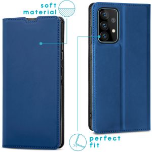 iMoshion Slim Folio Bookcase Samsung Galaxy A72 - Donkerblauw