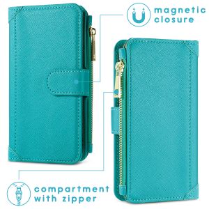 iMoshion Luxe Portemonnee Samsung Galaxy A12 - Turquoise