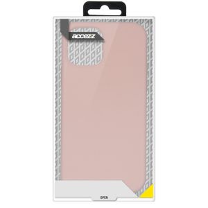 Accezz Liquid Silicone Backcover Samsung Galaxy A72 - Roze