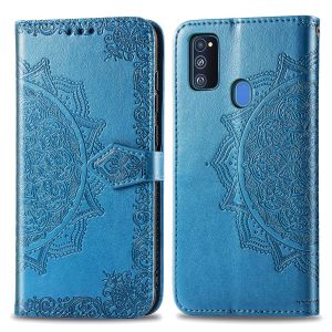 iMoshion Mandala Bookcase Samsung Galaxy M30s / M21 - Turquoise