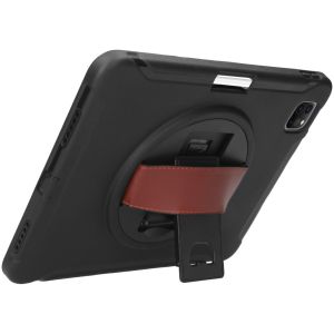 Defender Backcover met strap iPad Air 5 (2022) / Air 4 (2020) - Zwart