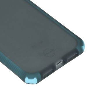 Itskins Supreme Frost Backcover iPhone Xr - Zwart / Blauw