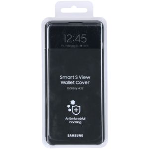 Samsung Originele S View Cover Galaxy A32 (4G) - Zwart