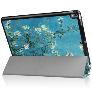 iMoshion Design Trifold Bookcase iPad Air 3 (2019) / Pro 10.5 (2017) - Green Plant Design