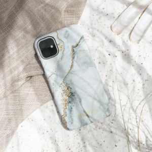 Selencia Maya Fashion Backcover Samsung Galaxy S21 - Marble Stone