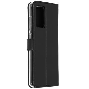 Valenta Leather Bookcase Samsung Galaxy A52(s) (5G/4G) - Zwart