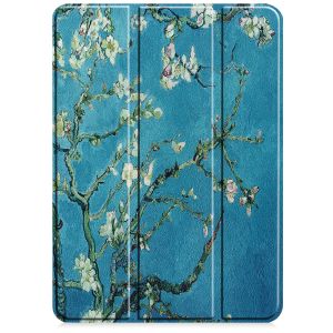 iMoshion Design Trifold Bookcase iPad Pro 11 (2022 / 2021 / 2020 / 2018) - Green Plant