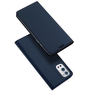 Dux Ducis Slim Softcase Bookcase OnePlus 9 Pro - Donkerblauw