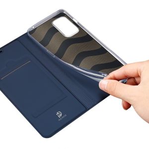Dux Ducis Slim Softcase Bookcase OnePlus 9 Pro - Donkerblauw