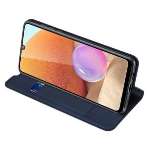 Dux Ducis Slim Softcase Bookcase Samsung Galaxy A32 (4G) - Donkerblauw