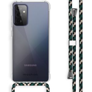 iMoshion Backcover met koord Samsung Galaxy A72 - Groen