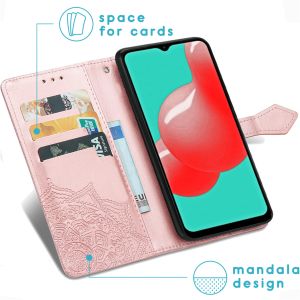 iMoshion Mandala Bookcase Samsung Galaxy A32 (4G) - Rosé Goud