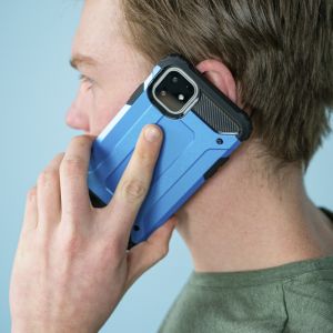 iMoshion Rugged Xtreme Backcover OnePlus 9 - Lichtblauw