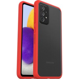 OtterBox React Backcover Samsung Galaxy A72 - Transparant / Rood