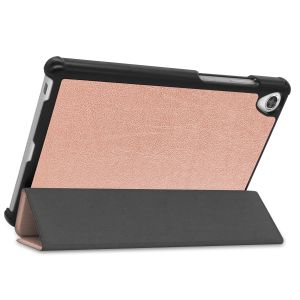 iMoshion Trifold Bookcase Lenovo Tab M8 / M8 FHD - Rosé Goud