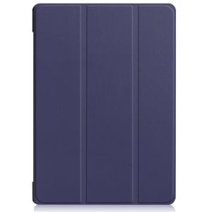 iMoshion Trifold Bookcase Lenovo Tab E10 - Donkerblauw