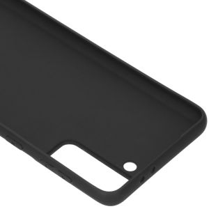 Ontwerp je eigen Samsung Galaxy S21 Plus gel hoesje - Zwart