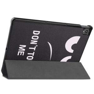 iMoshion Design Trifold Bookcase Lenovo Tab P11 / P11 Plus - Don't touch