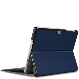 iMoshion Trifold Bookcase Microsoft Surface Go 4 / Go 3 / Go 2 - Donkerblauw