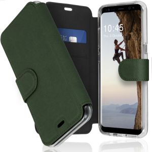 Accezz Xtreme Wallet Bookcase Samsung Galaxy S8 - Donkergroen