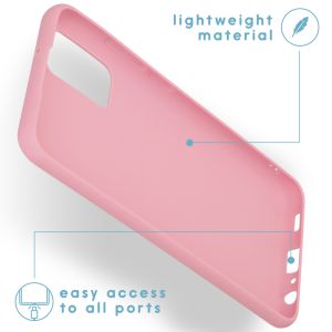 iMoshion Color Backcover Samsung Galaxy A02s - Roze