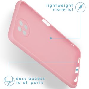 iMoshion Color Backcover Xiaomi Redmi Note 9T (5G) - Roze