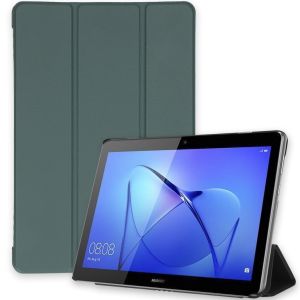 iMoshion Trifold Bookcase Huawei MediaPad T3 10 inch - Donkergroen