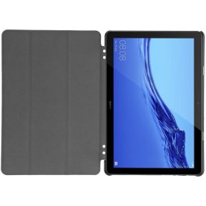 iMoshion Trifold Bookcase Huawei MediaPad T5 10.1 inch - Donkergroen