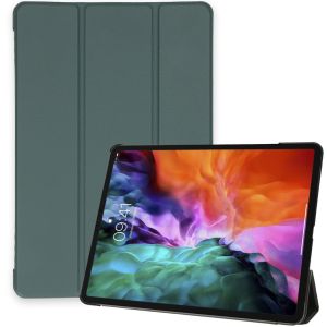 iMoshion Trifold Bookcase iPad Pro 12.9 (2020) / Pro 12.9 (2018) - Donkergroen